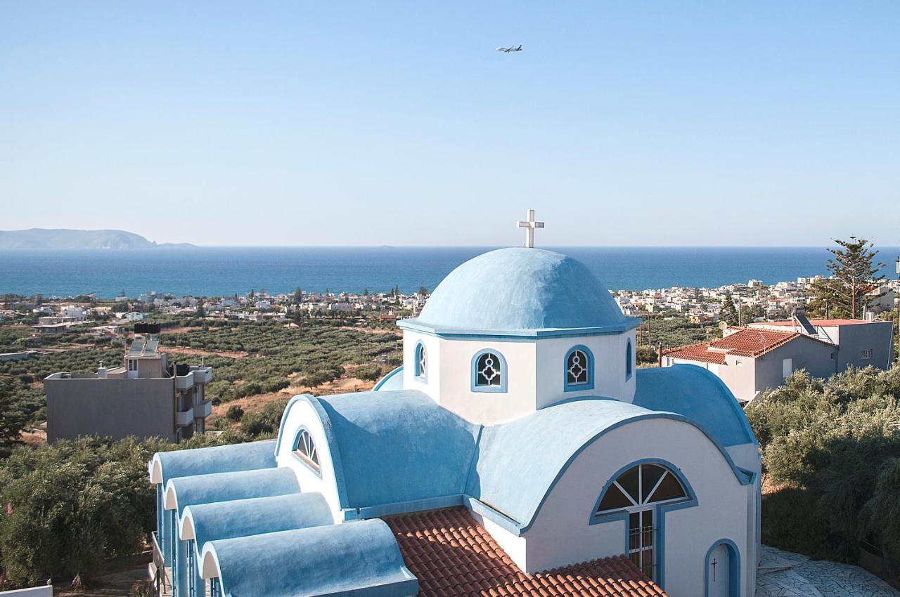 Adorable Country House With Sea & Church View! Kokkini Hani Esterno foto